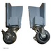 Olympic Kilns Casters for Large Capacity Kilns Option