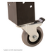 Hot Shot Oven & Kiln HS-360C Kiln Stand Option Caster