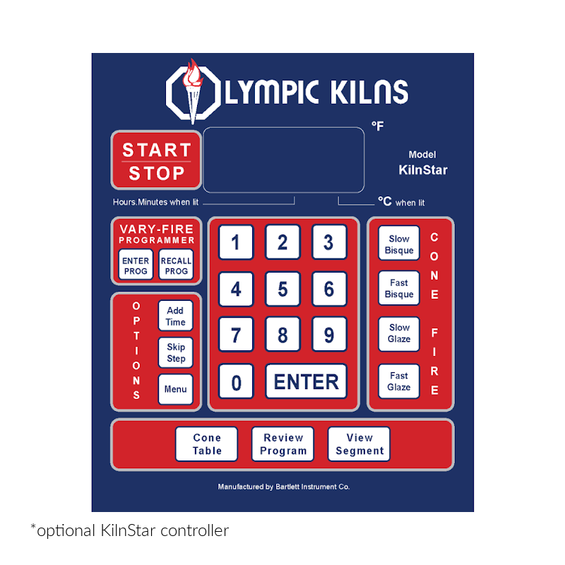 Olympic Kilns 2327HE Kiln KilnStar Controller Option